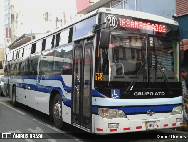 ATD - AutoTransportes Desamparados 20 na cidade de Catedral, San José, San José, Costa Rica, por Daniel Brenes. ID da foto: 8809123.