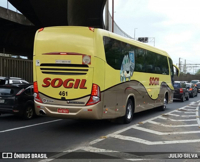 SOGIL - Sociedade de Ônibus Gigante Ltda. 461 na cidade de Porto Alegre, Rio Grande do Sul, Brasil, por JULIO SILVA. Número da foto: #8809148.