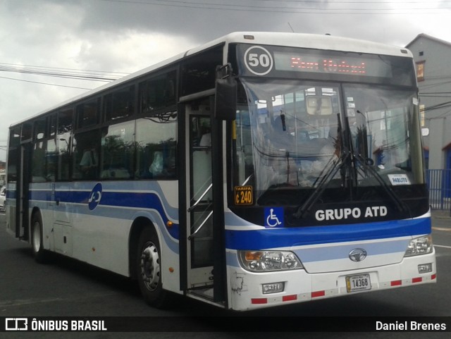 ATD - AutoTransportes Desamparados 50 na cidade de Catedral, San José, San José, Costa Rica, por Daniel Brenes. Número da foto: #8809140.