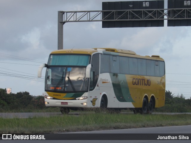 Empresa Gontijo de Transportes 14865 na cidade de Cabo de Santo Agostinho, Pernambuco, Brasil, por Jonathan Silva. ID da foto: 8808907.