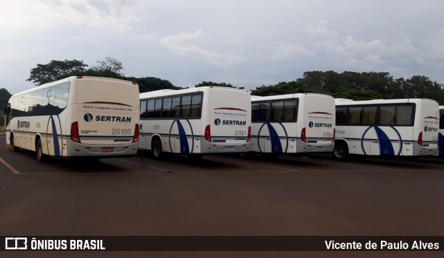 SERTRAN Ribeirão Preto - Sertãozinho Transporte Coletivo 20100 na cidade de Sertãozinho, São Paulo, Brasil, por Vicente de Paulo Alves. ID da foto: 8809763.