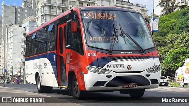 ATL - Associação dos Transportadores de Passageiros por Lotação 018 na cidade de Porto Alegre, Rio Grande do Sul, Brasil, por Max Ramos. Número da foto: #8810093.
