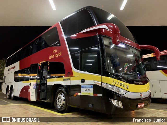 Real Expresso 11603 na cidade de Pirassununga, São Paulo, Brasil, por Francisco  Junior. Número da foto: #8809646.