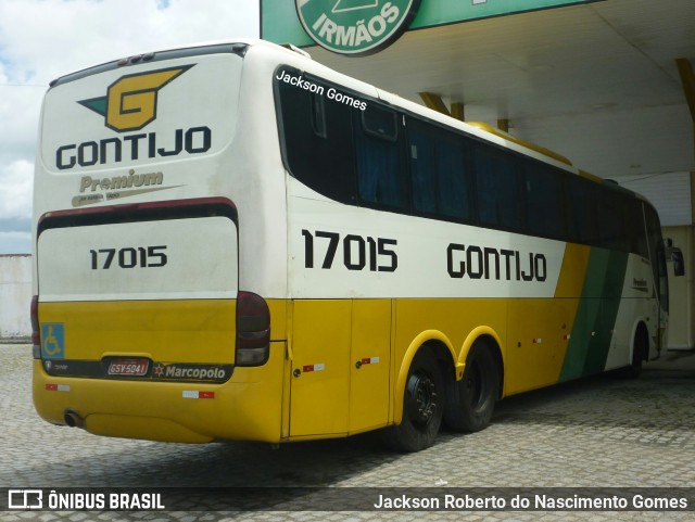 Empresa Gontijo de Transportes 17015 na cidade de Messias, Alagoas, Brasil, por Jackson Gomes. ID da foto: 8810117.