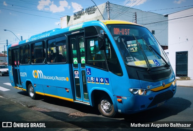 JTP Transportes - COM Bragança Paulista 03.079 na cidade de Bragança Paulista, São Paulo, Brasil, por Matheus Augusto Balthazar. ID da foto: 8808905.