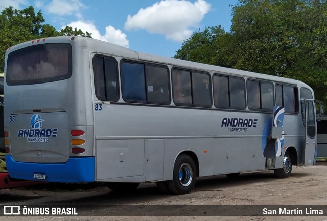 Andrade Transportes 83 na cidade de Teresina, Piauí, Brasil, por San Martin Lima. Número da foto: #8809334.