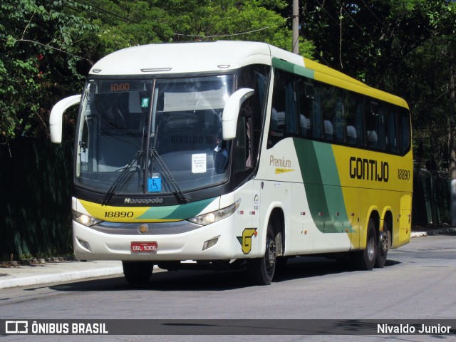 Empresa Gontijo de Transportes 18890 na cidade de São Paulo, São Paulo, Brasil, por Nivaldo Junior. ID da foto: 8810006.