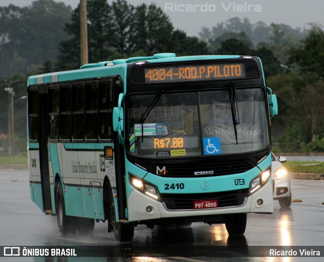 UTB - União Transporte Brasília 2410 na cidade de Park Way, Distrito Federal, Brasil, por Ricardo Vieira. ID da foto: 8810721.