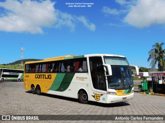 Empresa Gontijo de Transportes 12665 na cidade de João Monlevade, Minas Gerais, Brasil, por Antonio Carlos Fernandes. ID da foto: 8811773.