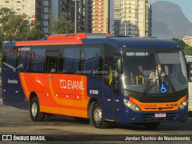 Evanil Transportes e Turismo RJ 132.062 na cidade de Rio de Janeiro, Rio de Janeiro, Brasil, por Jordan Santos do Nascimento. Número da foto: #8812346.