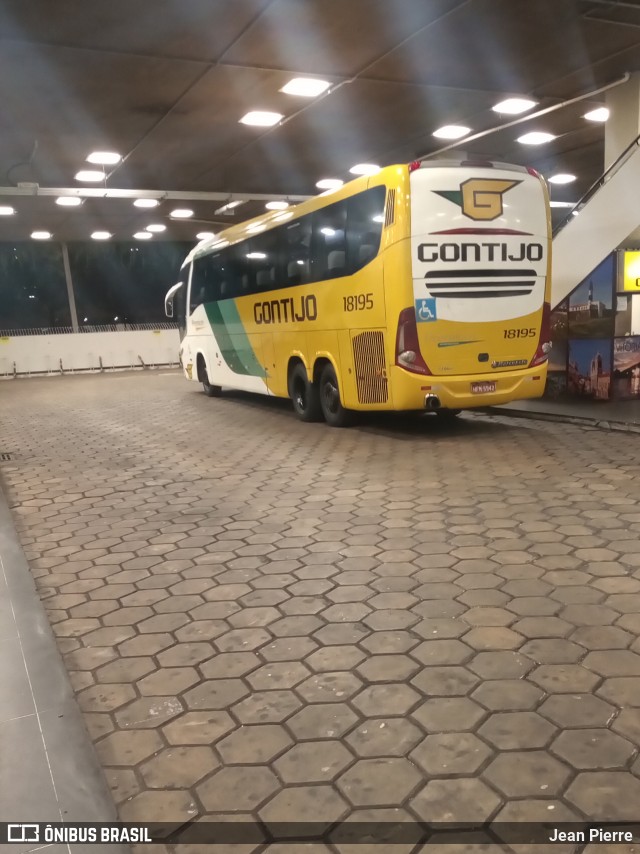 Empresa Gontijo de Transportes 18195 na cidade de Belo Horizonte, Minas Gerais, Brasil, por Jean Pierre. Número da foto: #8814641.