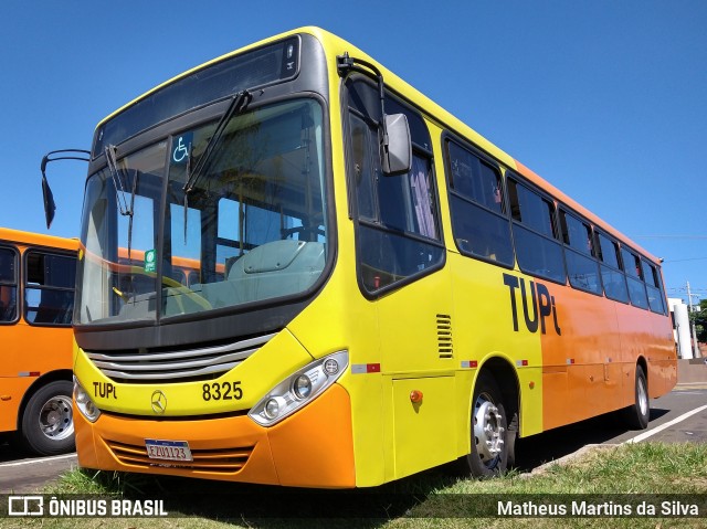 TUPi Transportes Urbanos Piracicaba 8325 na cidade de Piracicaba, São Paulo, Brasil, por Matheus Martins da Silva. Número da foto: #8814609.