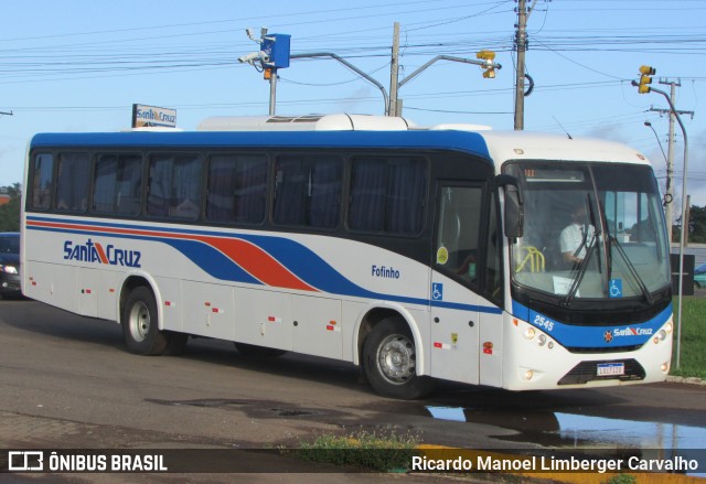 VUSC - Viação União Santa Cruz 2545 na cidade de Santa Cruz do Sul, Rio Grande do Sul, Brasil, por Ricardo Manoel Limberger Carvalho. Número da foto: #8814031.