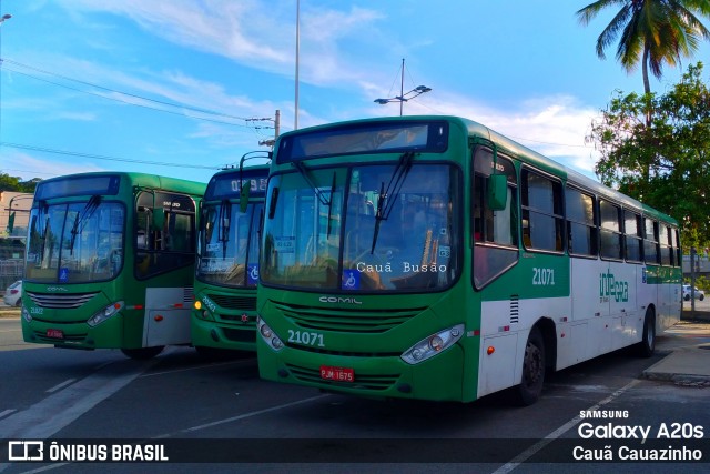 OT Trans - Ótima Salvador Transportes 21071 na cidade de Salvador, Bahia, Brasil, por Cauã Cauazinho. ID da foto: 8814366.