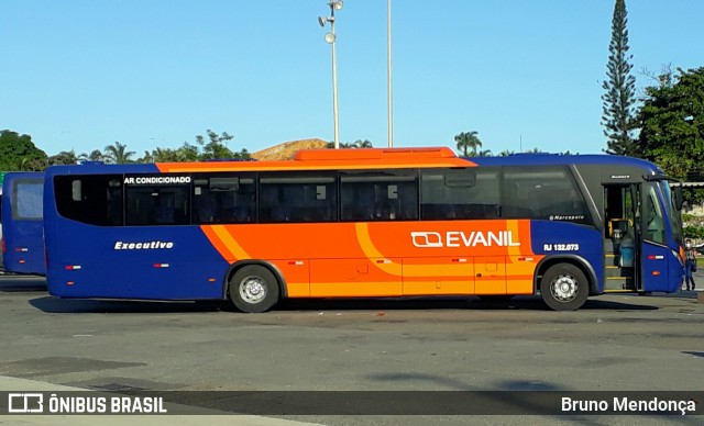Evanil Transportes e Turismo RJ 132.073 na cidade de Rio de Janeiro, Rio de Janeiro, Brasil, por Bruno Mendonça. Número da foto: #8814334.