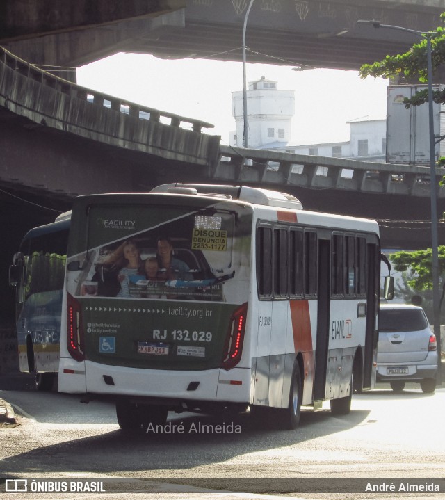 Evanil Transportes e Turismo RJ 132.029 na cidade de Rio de Janeiro, Rio de Janeiro, Brasil, por André Almeida. Número da foto: #8814329.