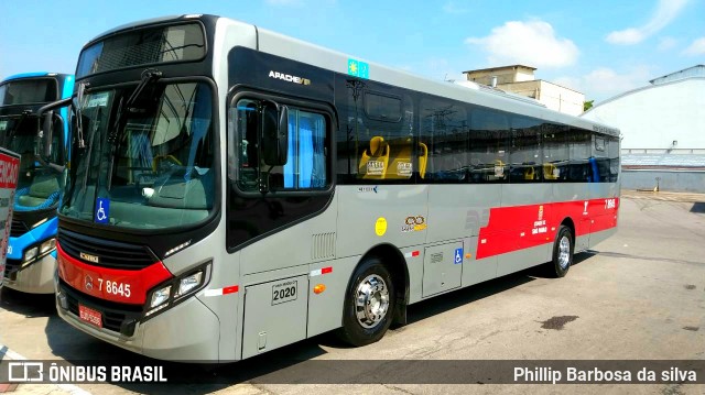 Transwolff Transportes e Turismo 7 8645 na cidade de São Paulo, São Paulo, Brasil, por Phillip Barbosa da silva. Número da foto: #8814612.