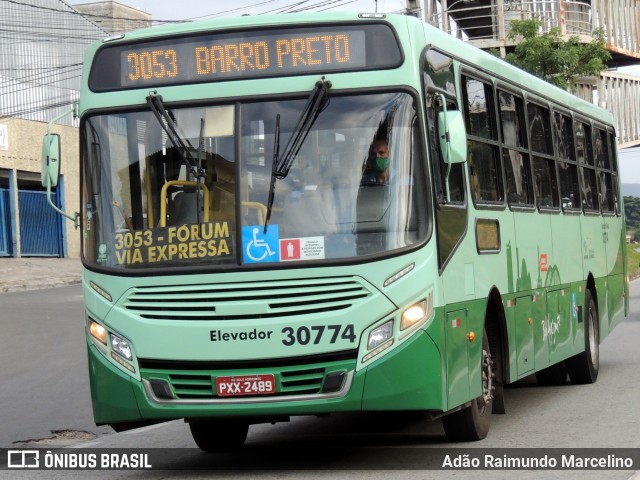 Viação Cruzeiro > Viação Sidon 30774 na cidade de Belo Horizonte, Minas Gerais, Brasil, por Adão Raimundo Marcelino. Número da foto: #8815529.
