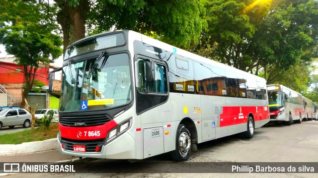 Transwolff Transportes e Turismo 7 8645 na cidade de São Paulo, São Paulo, Brasil, por Phillip Barbosa da silva. Número da foto: #8814615.