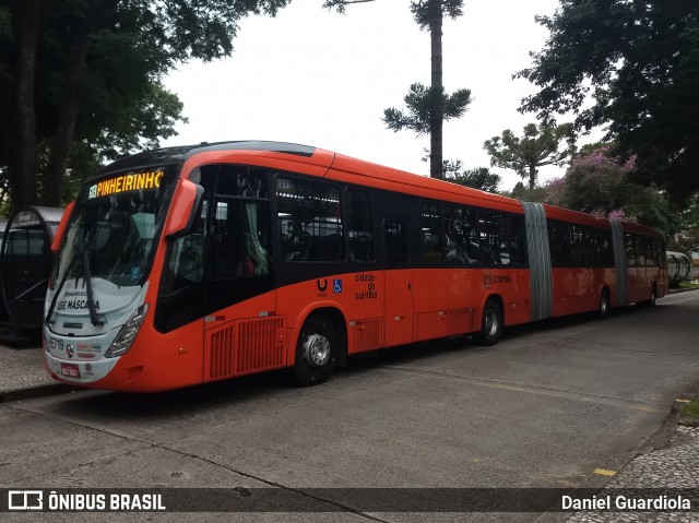 Auto Viação Redentor HE719 na cidade de Curitiba, Paraná, Brasil, por Daniel Guardiola. ID da foto: 8818384.