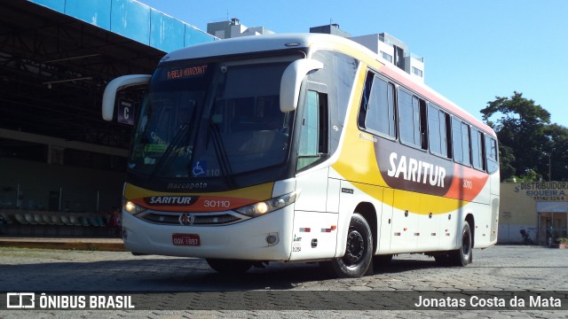 Saritur - Santa Rita Transporte Urbano e Rodoviário 30110 na cidade de Coronel Fabriciano, Minas Gerais, Brasil, por Jonatas Costa da Mata. ID da foto: 8817615.