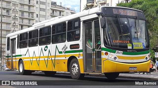 Sudeste Transportes Coletivos 3041 na cidade de Porto Alegre, Rio Grande do Sul, Brasil, por Max Ramos. ID da foto: 8816324.