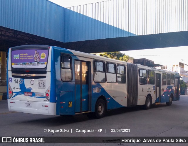 VB Transportes e Turismo 1487 na cidade de Campinas, São Paulo, Brasil, por Henrique Alves de Paula Silva. Número da foto: #8816460.