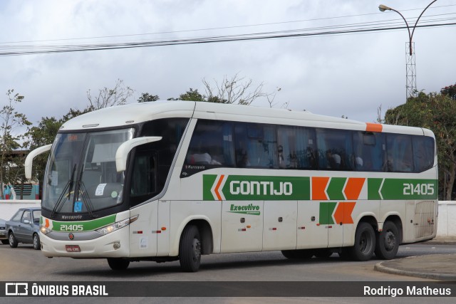 Empresa Gontijo de Transportes 21405 na cidade de Vitória da Conquista, Bahia, Brasil, por Rodrigo Matheus. Número da foto: #8818086.