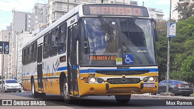 VTC - Viação Teresópolis Cavalhada 2118 na cidade de Porto Alegre, Rio Grande do Sul, Brasil, por Max Ramos. Número da foto: #8819078.