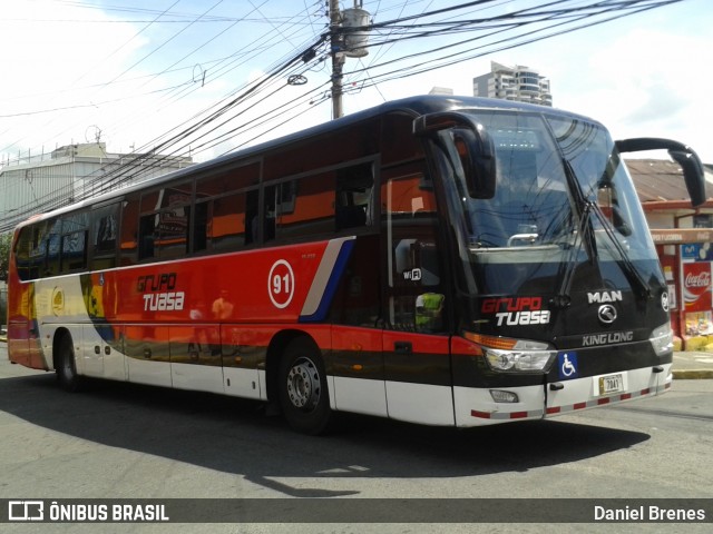 TUASA - Transportes Unidos Alajuelenses 91 na cidade de Merced, San José, San José, Costa Rica, por Daniel Brenes. ID da foto: 8818694.