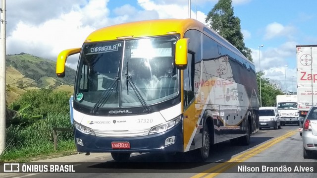 Viação Progresso 37320 na cidade de Paraíba do Sul, Rio de Janeiro, Brasil, por Nilson Brandão Alves. Número da foto: #8821500.