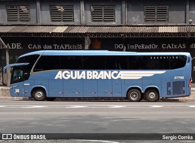 Viação Águia Branca 27750 na cidade de Vitória, Espírito Santo, Brasil, por Sergio Corrêa. Número da foto: #8819271.