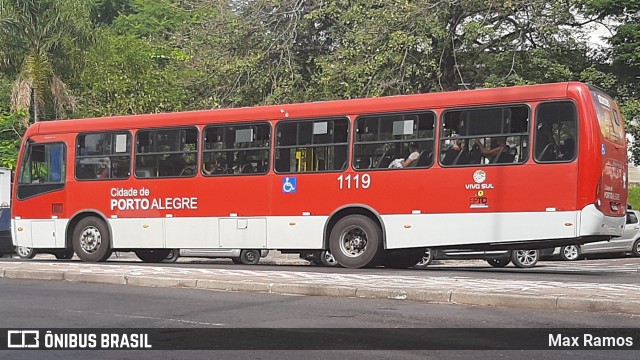 Trevo Transportes Coletivos 1119 na cidade de Porto Alegre, Rio Grande do Sul, Brasil, por Max Ramos. Número da foto: #8820996.