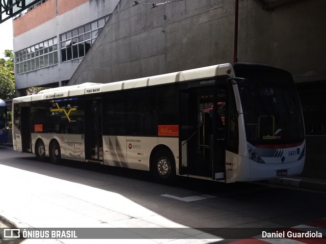 Metra - Sistema Metropolitano de Transporte 5431 na cidade de Diadema, São Paulo, Brasil, por Daniel Guardiola. ID da foto: 8820802.