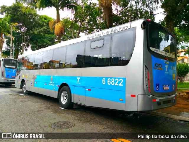 Transwolff Transportes e Turismo 6 6822 na cidade de São Paulo, São Paulo, Brasil, por Phillip Barbosa da silva. Número da foto: #8820234.