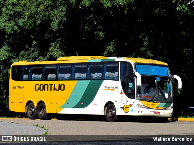 Empresa Gontijo de Transportes 14480 na cidade de São Paulo, São Paulo, Brasil, por Wallace Barcellos. ID da foto: 8821054.