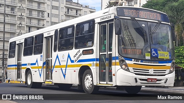 VTC - Viação Teresópolis Cavalhada 2183 na cidade de Porto Alegre, Rio Grande do Sul, Brasil, por Max Ramos. Número da foto: #8821040.