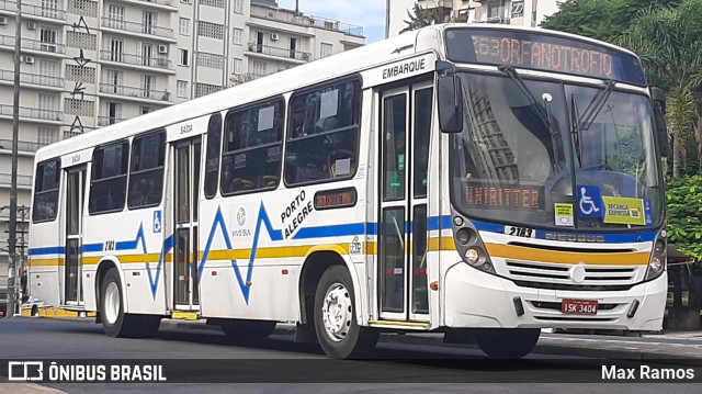 VTC - Viação Teresópolis Cavalhada 2183 na cidade de Porto Alegre, Rio Grande do Sul, Brasil, por Max Ramos. ID da foto: 8821040.