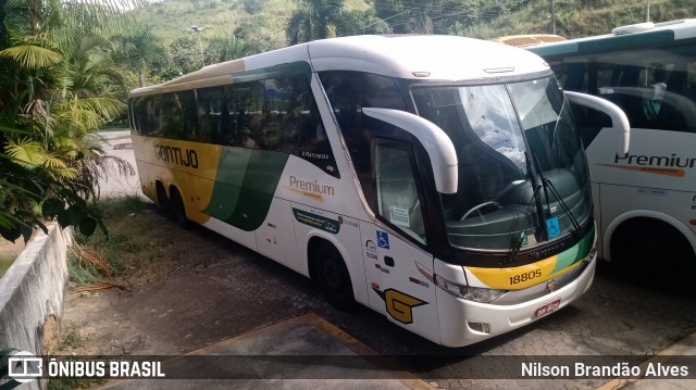 Empresa Gontijo de Transportes 18805 na cidade de Paraíba do Sul, Rio de Janeiro, Brasil, por Nilson Brandão Alves. Número da foto: #8820475.