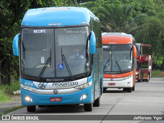 Auto Viação Progresso 6174 na cidade de Recife, Pernambuco, Brasil, por Jefferson  Ygor. Número da foto: #8820870.