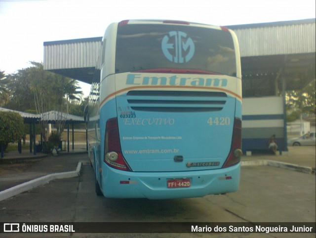 Emtram 4420 na cidade de Piritiba, Bahia, Brasil, por Mario dos Santos Nogueira Junior. Número da foto: #8822007.