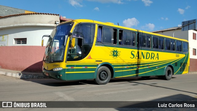 Viação Sandra 0800 na cidade de Baependi, Minas Gerais, Brasil, por Luiz Carlos Rosa. ID da foto: 8823095.