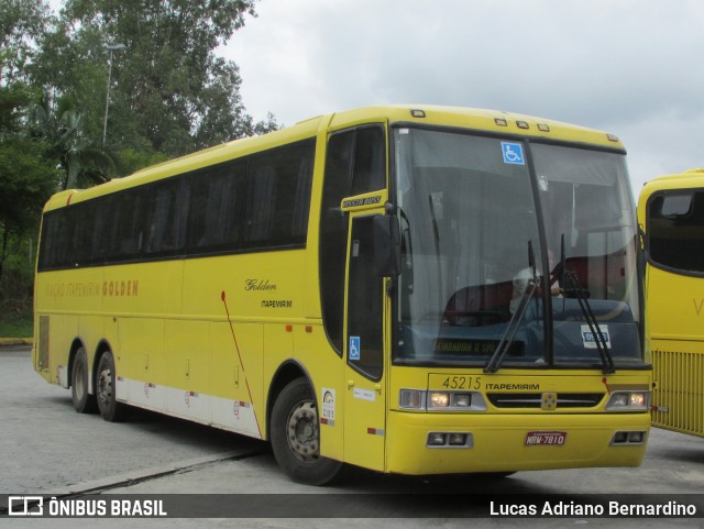 Viação Itapemirim 45215 na cidade de Queluz, São Paulo, Brasil, por Lucas Adriano Bernardino. Número da foto: #8823279.
