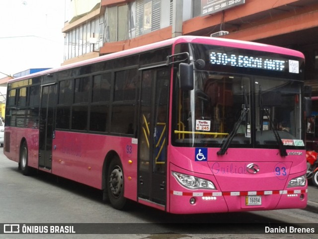 Transportes Guilial 93 na cidade de Carmen, San José, San José, Costa Rica, por Daniel Brenes. ID da foto: 8821812.