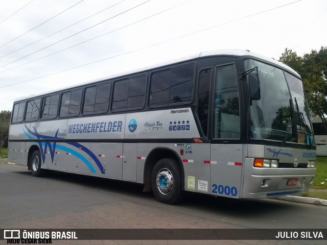Weschenfelder Turismo 2000 na cidade de Esteio, Rio Grande do Sul, Brasil, por JULIO SILVA. Número da foto: #8824379.