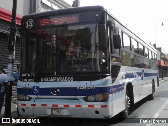 ATD - AutoTransportes Desamparados 109 na cidade de Catedral, San José, San José, Costa Rica, por Daniel Brenes. ID da foto: 8821774.