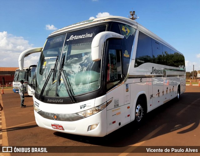 Viação Sertanezina 10002 na cidade de Sertãozinho, São Paulo, Brasil, por Vicente de Paulo Alves. ID da foto: 8822687.