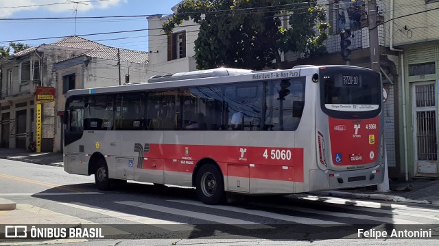 Allibus Transportes 4 5060 na cidade de São Paulo, São Paulo, Brasil, por Felipe Antonini . Número da foto: #8825625.