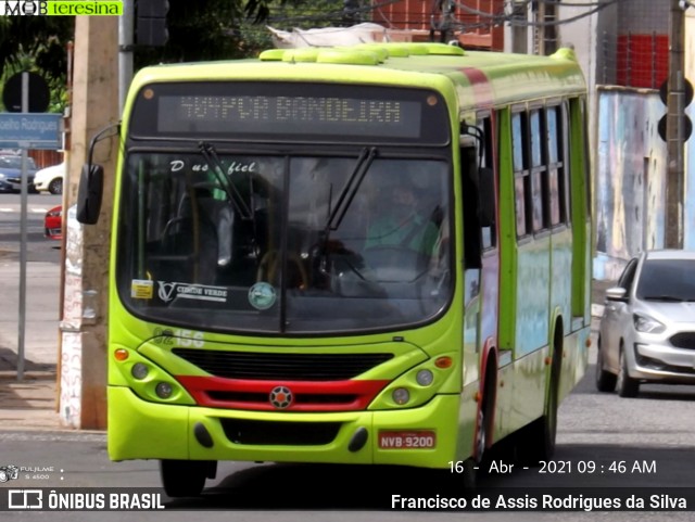 Transporte Coletivo Cidade Verde 02156 na cidade de Teresina, Piauí, Brasil, por Francisco de Assis Rodrigues da Silva. Número da foto: #8827422.