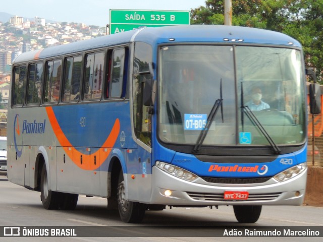 Pontual 420 na cidade de Belo Horizonte, Minas Gerais, Brasil, por Adão Raimundo Marcelino. Número da foto: #8828145.